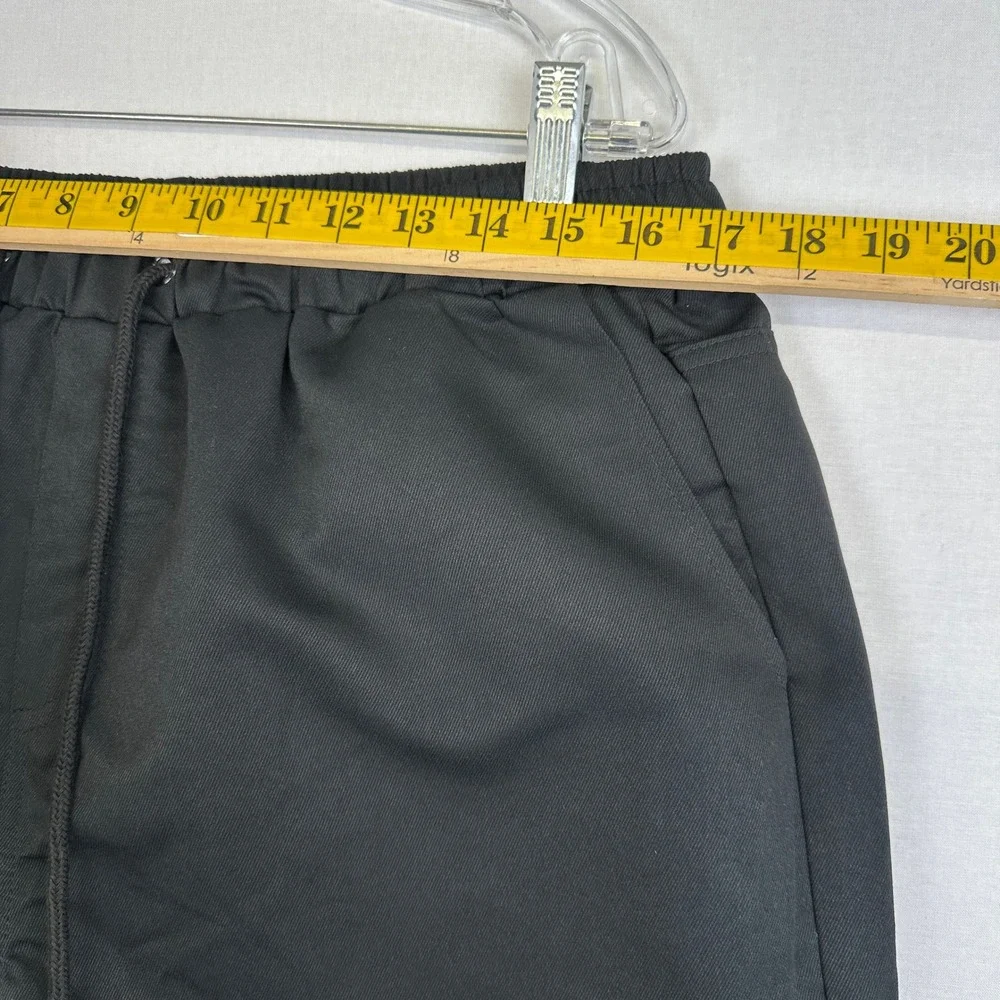 Manfinity Black Drawstring Elastic Waist Shorts‎ Men's Size XL